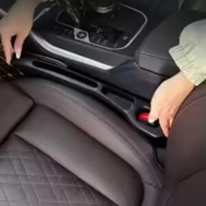 2PCS Car Seat Gap Filler Organizer PU Waterproof