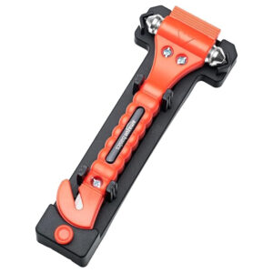 New Project (37) Emergency Car Safety Tool Set Seatbelt Cutter and Window Hammer 2 Pack